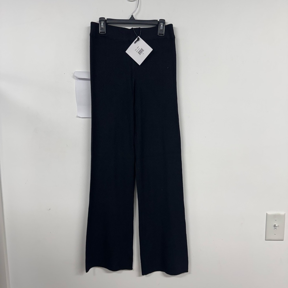 Wide Leg Black Pants
